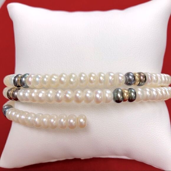 Honora Pearl Coil 14k Bracelet - Picture 7 of 7